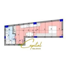 Shitet apartament garsoniere 47 m2 ali demi 68.000 euro