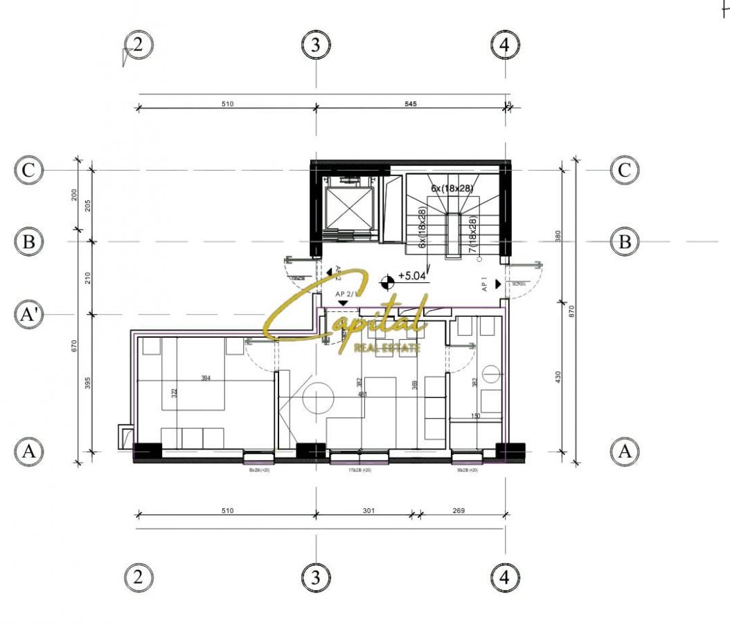 Zyre me qera 50 m2 rruga e kavajes 1.200 euro