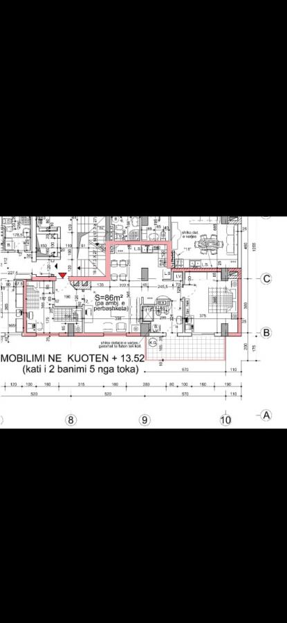 Shitet Apartament 2+1 në Zogu i Zi