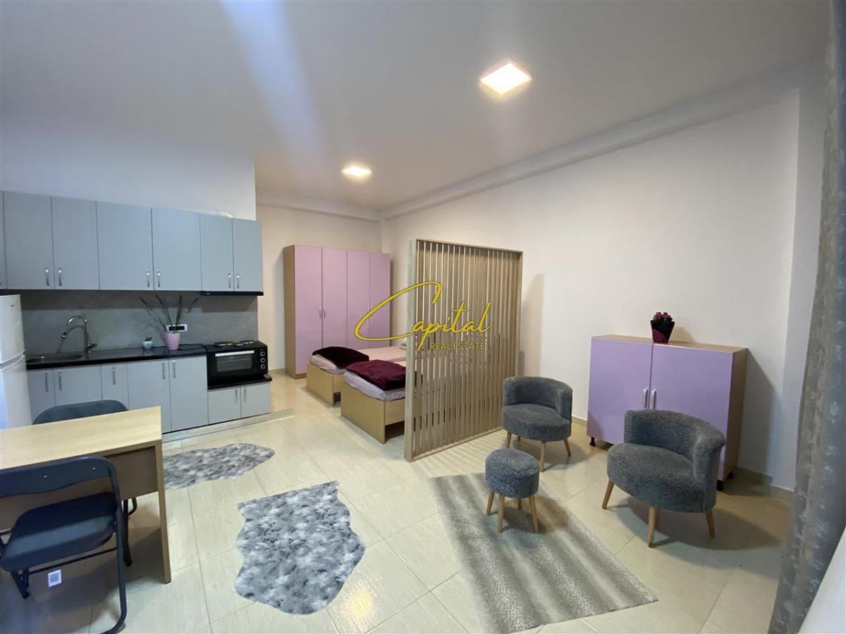 Apartament garsionere me qera kodra e diellit 35.000 leke