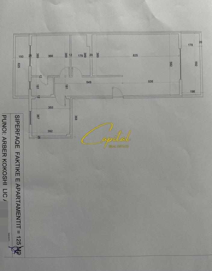 Shitet apartament 2+1 komuna e parisit 289.000 euro