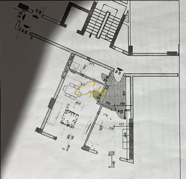 Shitet apartament 1+1 casa italia 8.000.000 leke