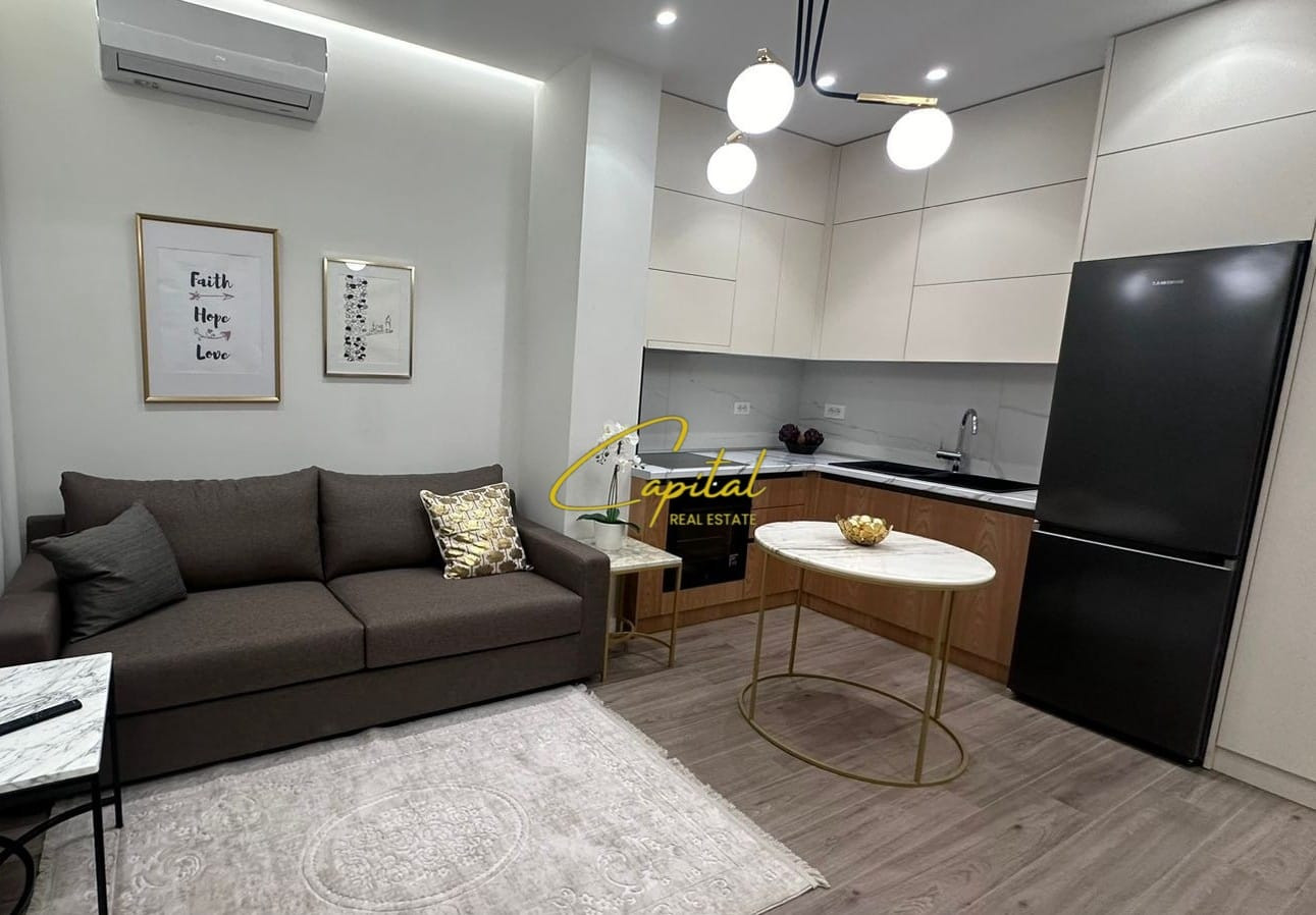 Apartament me qera 1+1 ish stacioni trenit 620 euro