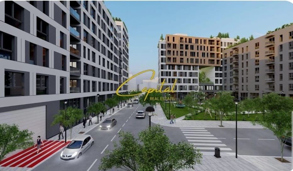 Shitet apartament 2+1 ish stacioni trenit 267.000 euro