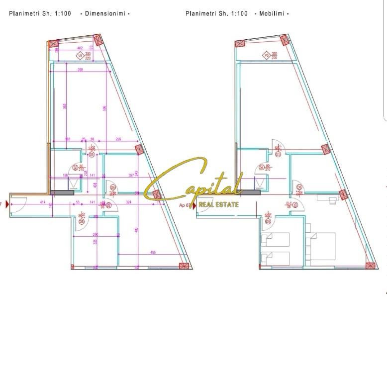 Shitet apartament 2+1 rruga e barrikadave 274.000 euro