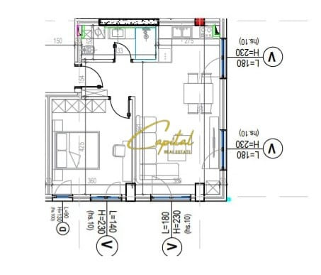 Shitet apartament 1+1 kodra e diellit 2 119.000 euro