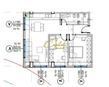 Shitet apartament 2+1 kodra e diellit 2 160.000 euro