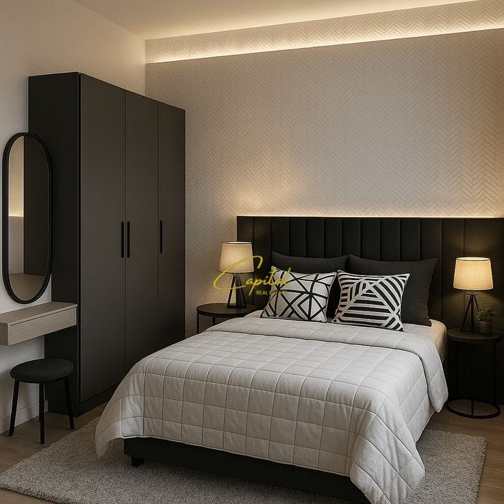 Apartament me qira 1+1 rruga e barrikadave 50.000 leke