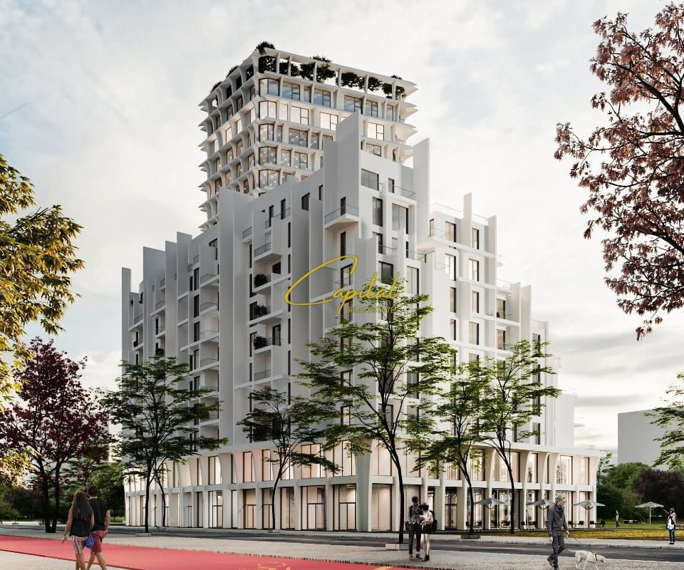 Shitet apartament 1+1 bulevardi i ri 181.000 eruo