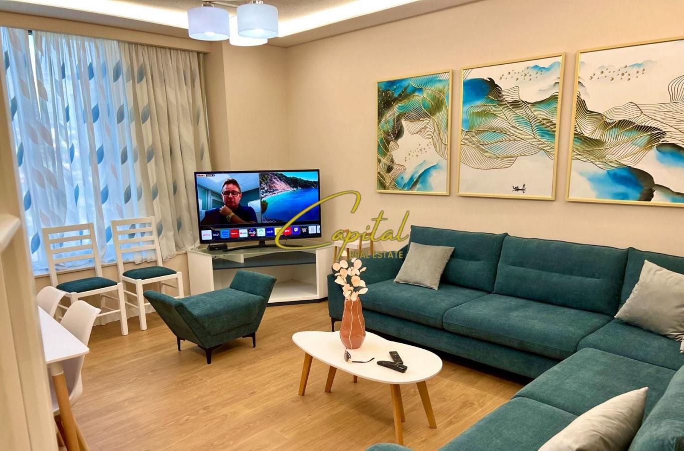 Apartament me qira 1+1 ish tregu elektrik 60.000 leke