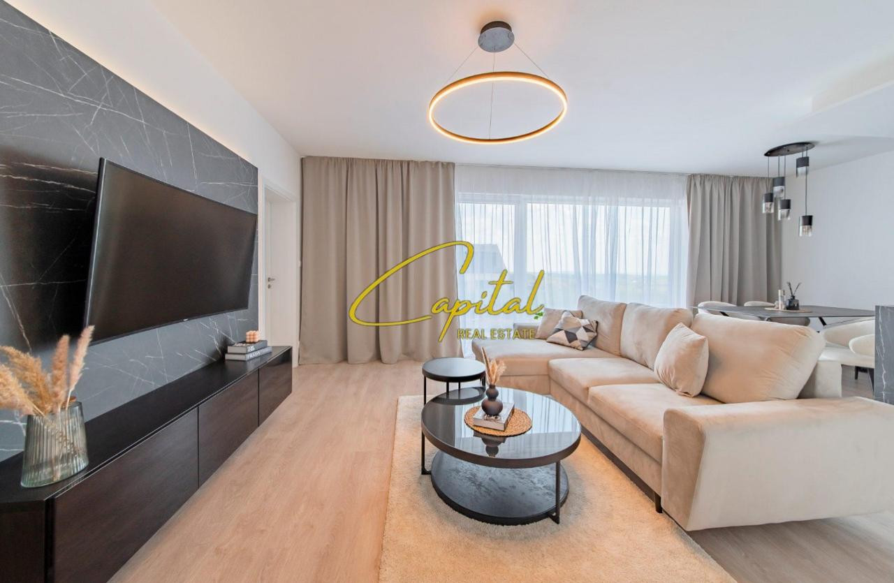 Apartament me qira 2+1+2 blloku i amabsadave 1.450 euro