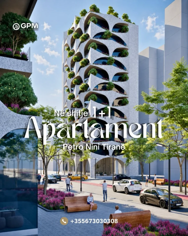 Apartament 2+1+2 ne shitje tek Petro Nini