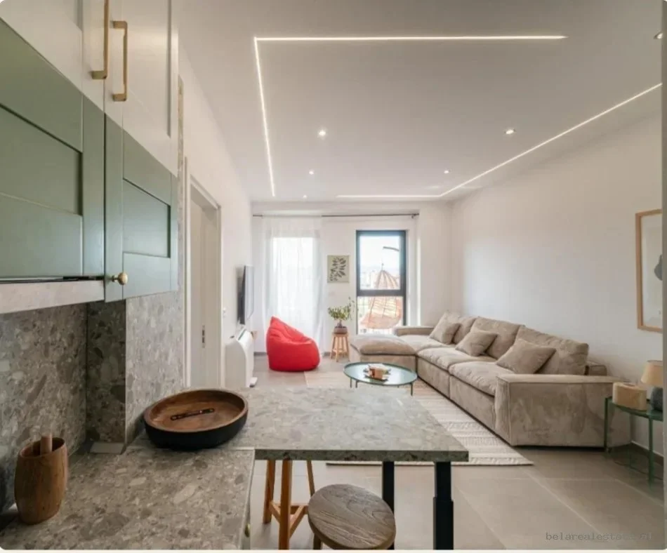 [B2101894] Tirane, jepet me qera apartament 1+1+Ballkon Kati 7, 80 m² 920 €