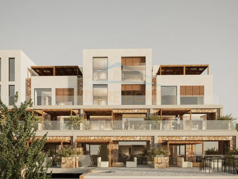 Dhermi - Palase, shitet apartament 1+1+Aneks+Ballkon Kati 1, 57 m² (Dhermi)