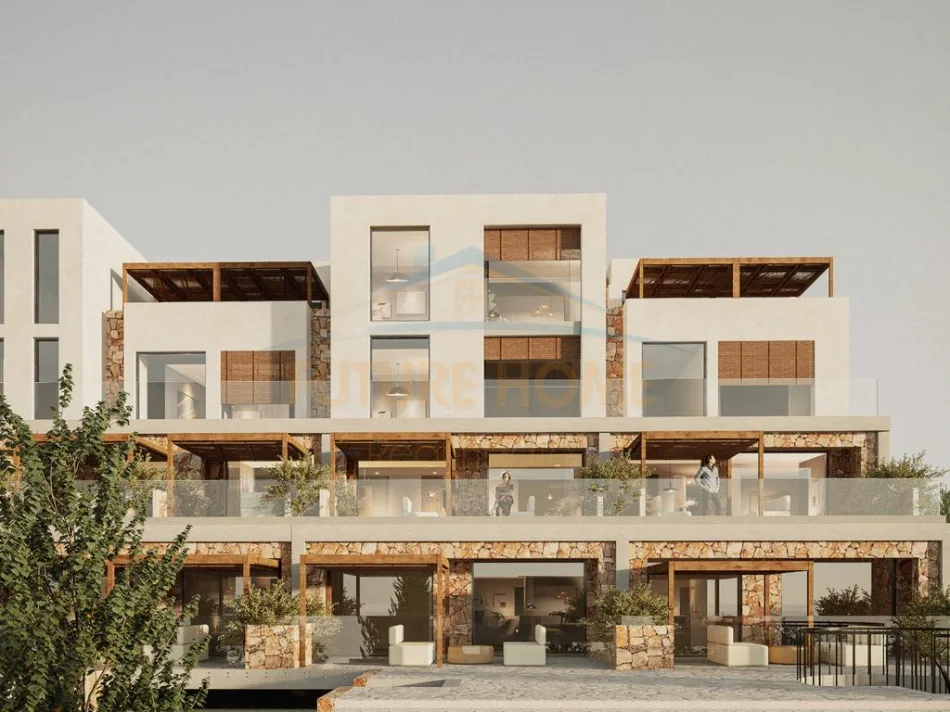 Dhermi - Palase, shitet apartament 1+1+VERANDE Kati 1, 78 m² 202.100 € (DHERMI)