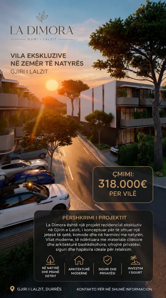 Durres, shes Vile Vile 3 Katshe , 225 m² 318.000 €