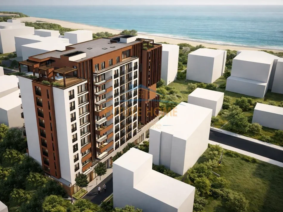 Durres, shitet apartament 1+1 Kati 9, 70 m² 140.060 € (Mali Robit)