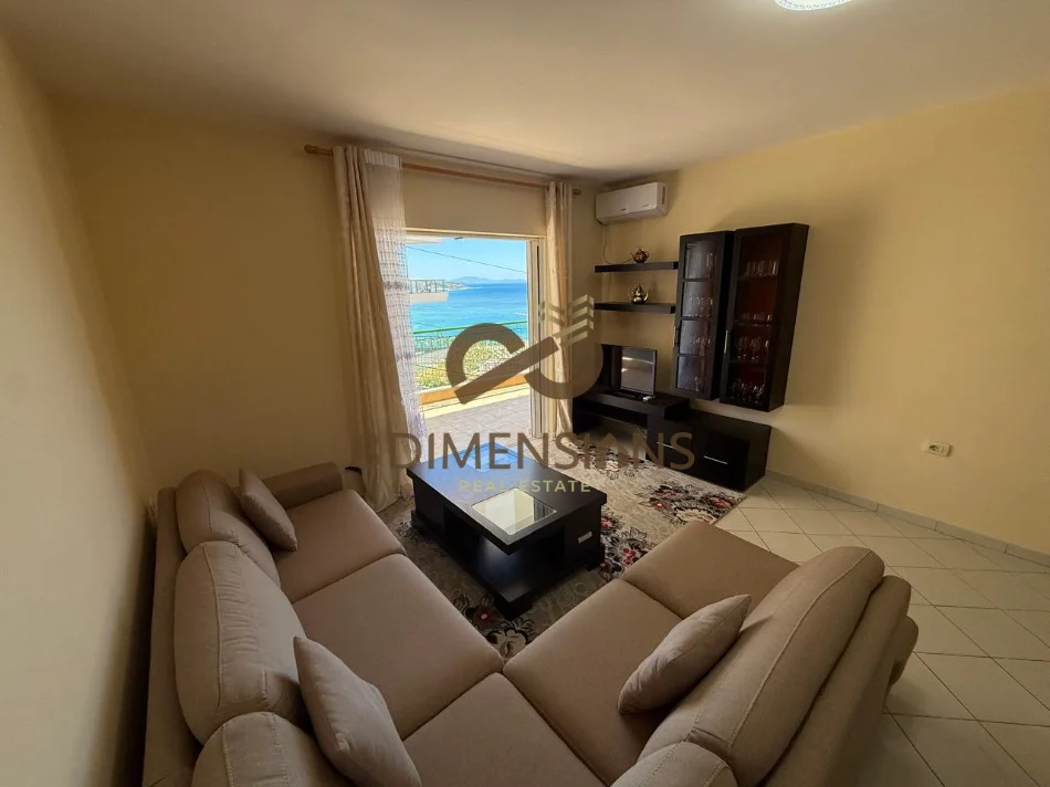 EKSKLUZIVE!!!OKAZION!! Shitet Apartament 2+1 ne Sarande, prane me Santa Quaranta me pamje nga deti (D8142A-112)