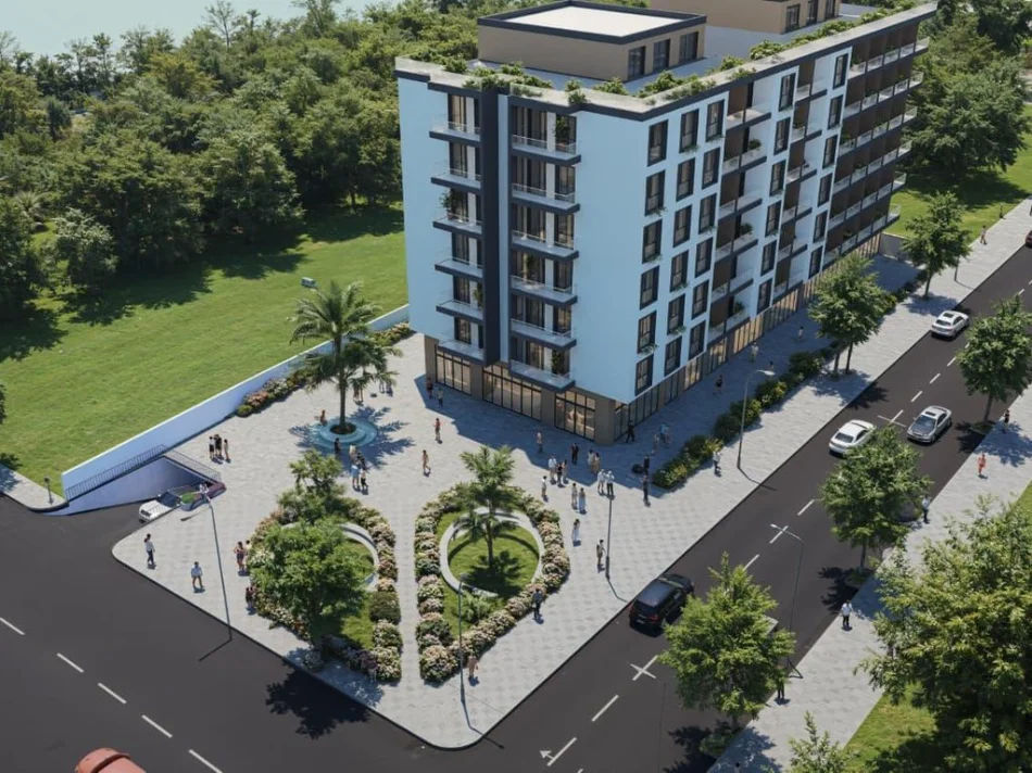 Golem, shitet apartament 1+1 Kati 4, 68 m² 89.570 € (Liam Residence, Golem)