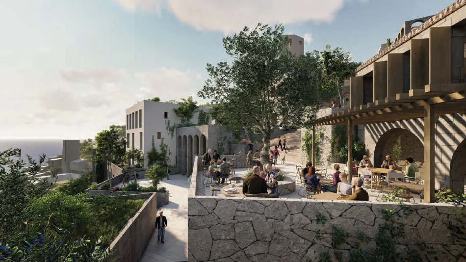 Himare, shitet apartament 2+1+Ballkon Kati 3, 161 m² 486.500 € (JALE FOLIE VILLAGE)