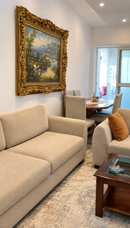 🏡 Jepet me qera apartament  2+1 te  Bulevardi Zogu i Pare, afer FSHN dhe te Stacioni i Trenit