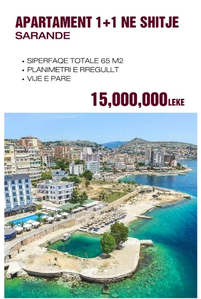 Ksamil, shitet apartament 1+1 , 65 m² 150.000 € (ksamil)