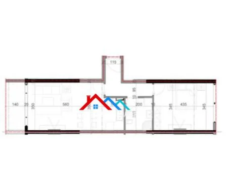 Shengjin, shitet apartament 1+1+Ballkon Kati 3, 69 m² 83.000 € (SHENGJIN,LEZHE)