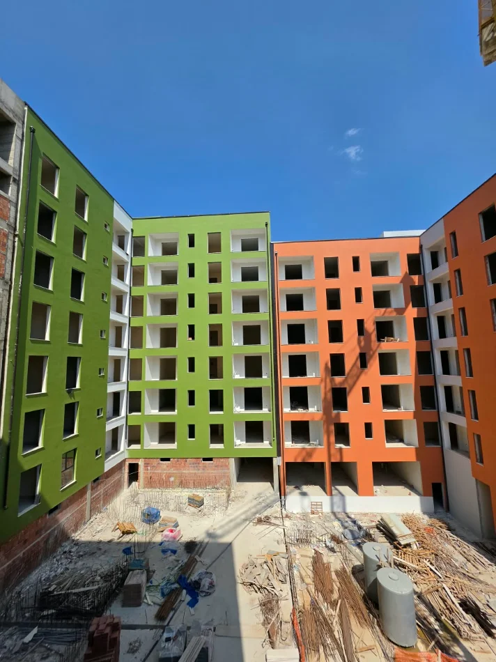 Shitet:2+1+2Wc & 2 Ballkone 📍 Paskuqan - Ringside Residence ⬇️200€/m² poshtë tregut Veç 1050€/m² nga 1250€/m² 😬, Kati 4, Sip 111.3 m² | 116.800€ 🔥