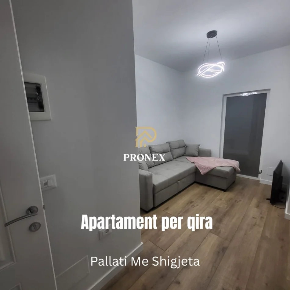 Shqiperi, jepet me qera apartament 1+1 Kati 4, 60 m² 500 € (Pallati Me Shigjeta)