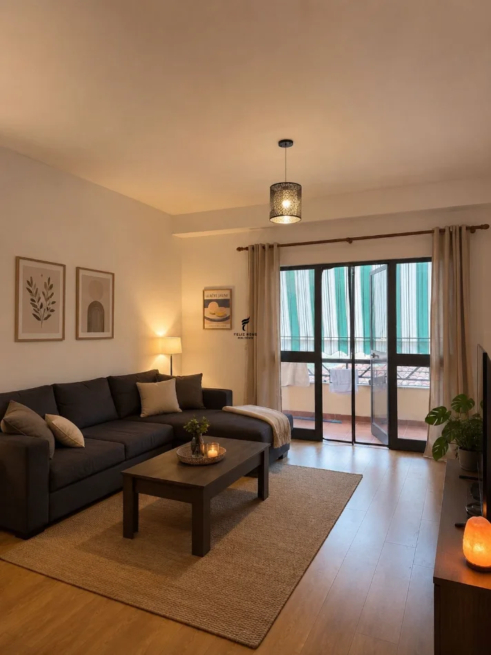 Shqiperi, jepet me qera apartament 2+1 Kati 2, 112 m² 650 € (PAZARI I RI)