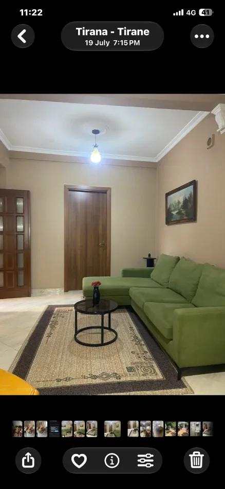 Tirane, Jepet me Qera Apartament 1+1,Mobilim, Çmimi 50,000 Lekë të Reja, mbi Selvinë, Rruga Dibrës, Tiranë.