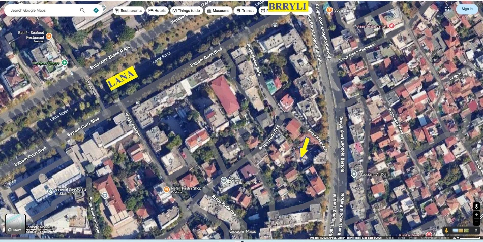 Tirane,Shitet Shtëpi/Ndërtesë me truall 183m², njolla ndërtesës 94m2, çmim 850000 Leke, i diskutushëm, në rr.Hodo Beg, Tirane