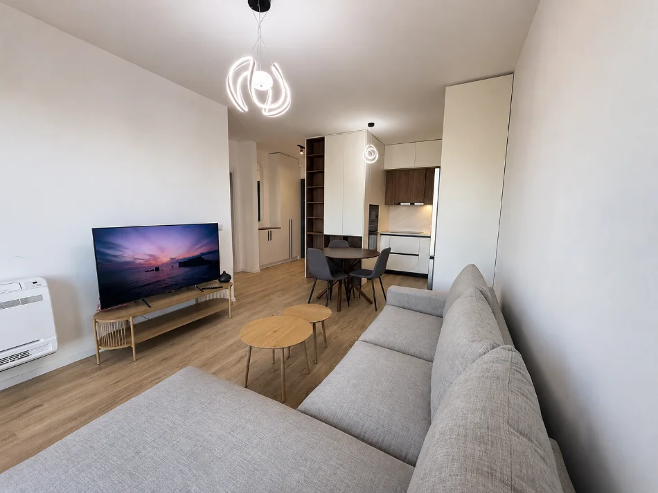 Tirane, jap me qera apartament 1+1 Kati 6, 60 m² 470 € (Rruga Dritan Hoxha, Akses Tirana)