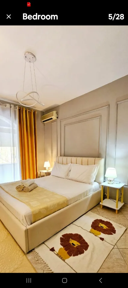 Tirane, jepet me qera 1+1+Ballkon Kati 4, 75 m² 600 €