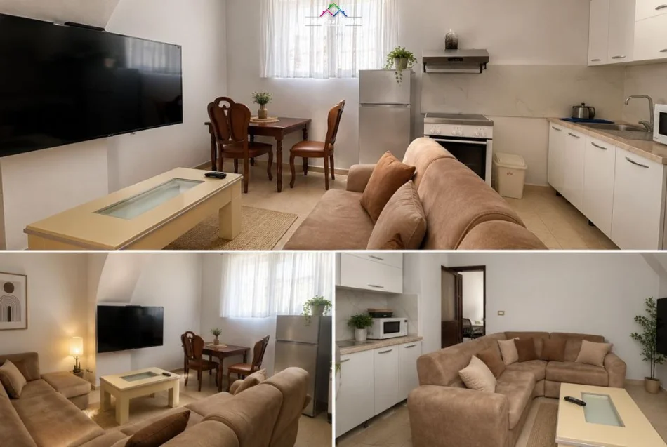 Tirane, jepet me qera Vile 1+1 Kati 1, 60 m² 420 € (Rruga Siri Kodra)