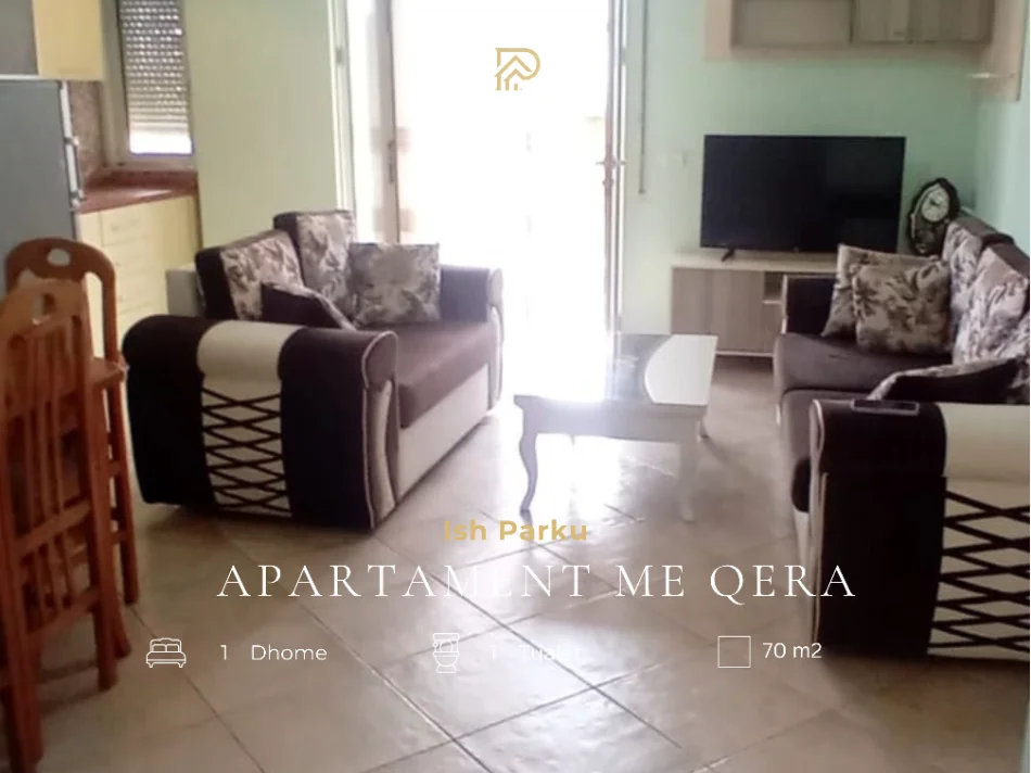 Tirane, jepet me qera apartament 1+1 , 70 m² 450 € (Ish Parku)