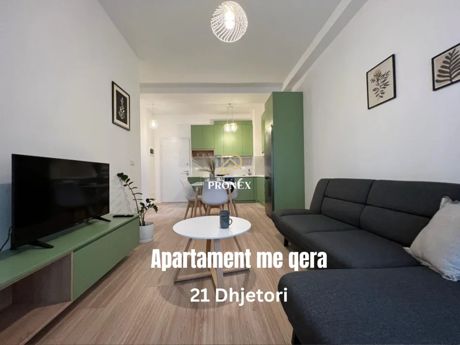 Tirane, jepet me qera apartament 1+1+Ballkon , 60 m² 700 € (Rruga Frosina Plaku)