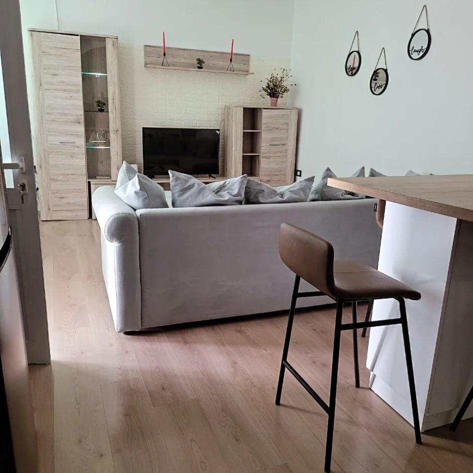 Tirane, jepet me qera apartament 1+1+Ballkon Kati 1, 70 m² 500 € (ALI DEMI)