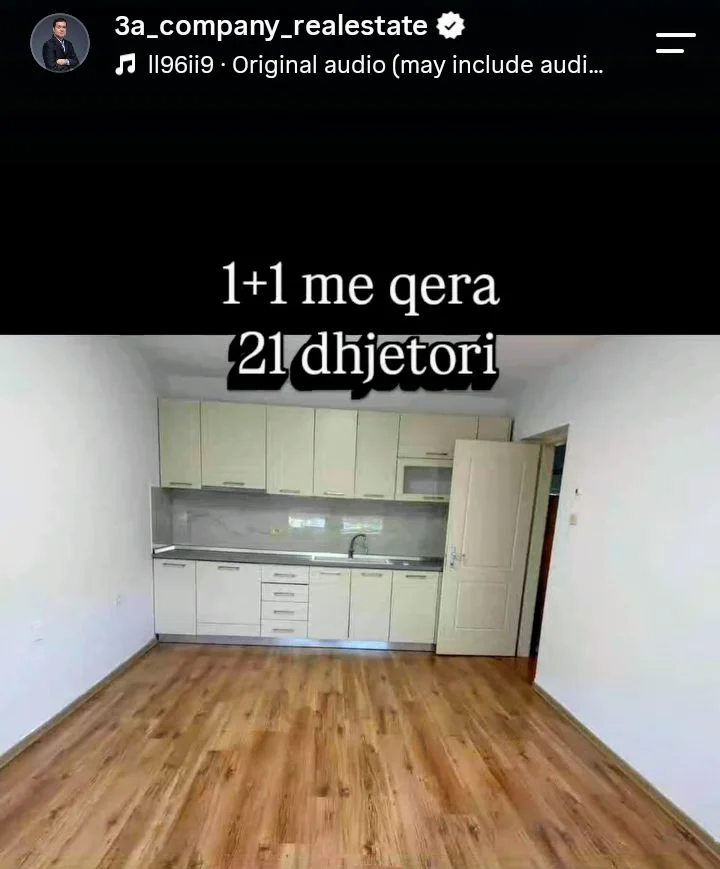 Tirane, jepet me qera apartament 1+1+Ballkon Kati 2, 60 m² 460 € (21 dhjetori)