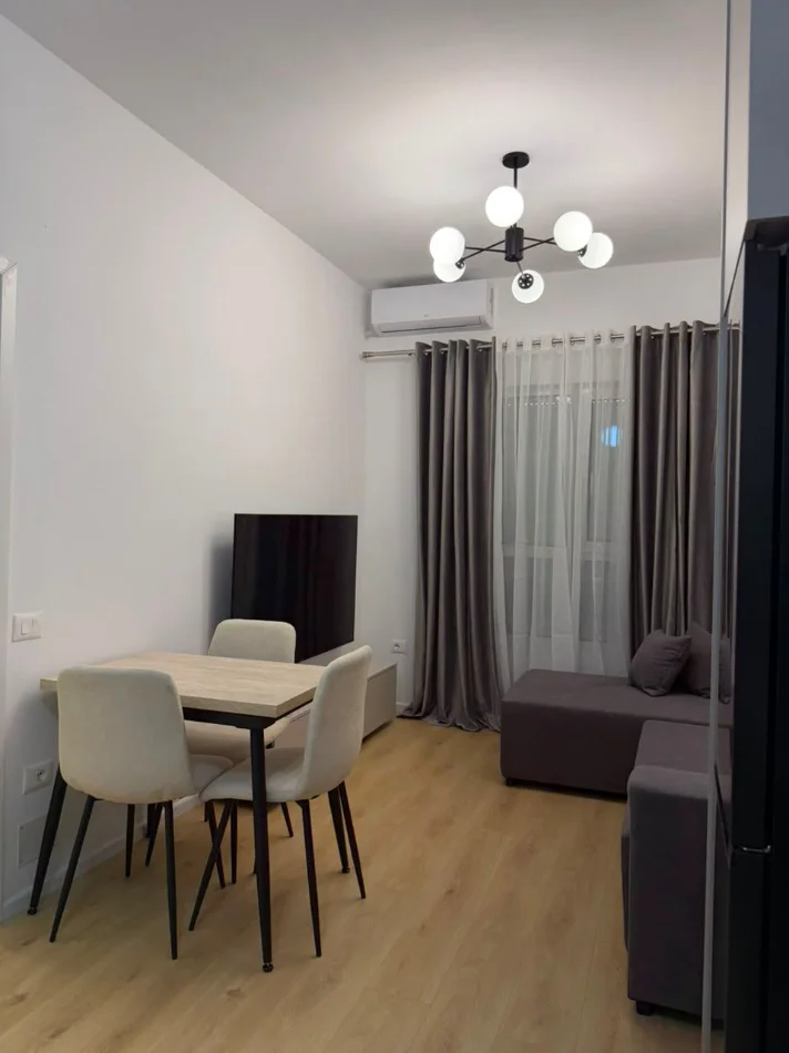 Tirane, jepet me qera apartament 1+1+Ballkon Kati 4, 450 € (Ali Demi)