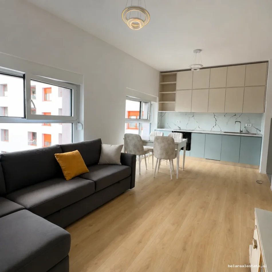 Tirane, jepet me qera apartament 1+1+Ballkon Kati 4, 64 m² 520 € (Pasho Hysa)