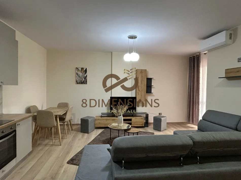Tirane, jepet me qera apartament 1+1+Ballkon Kati 4, 65 m² 600 € (delijorgji)