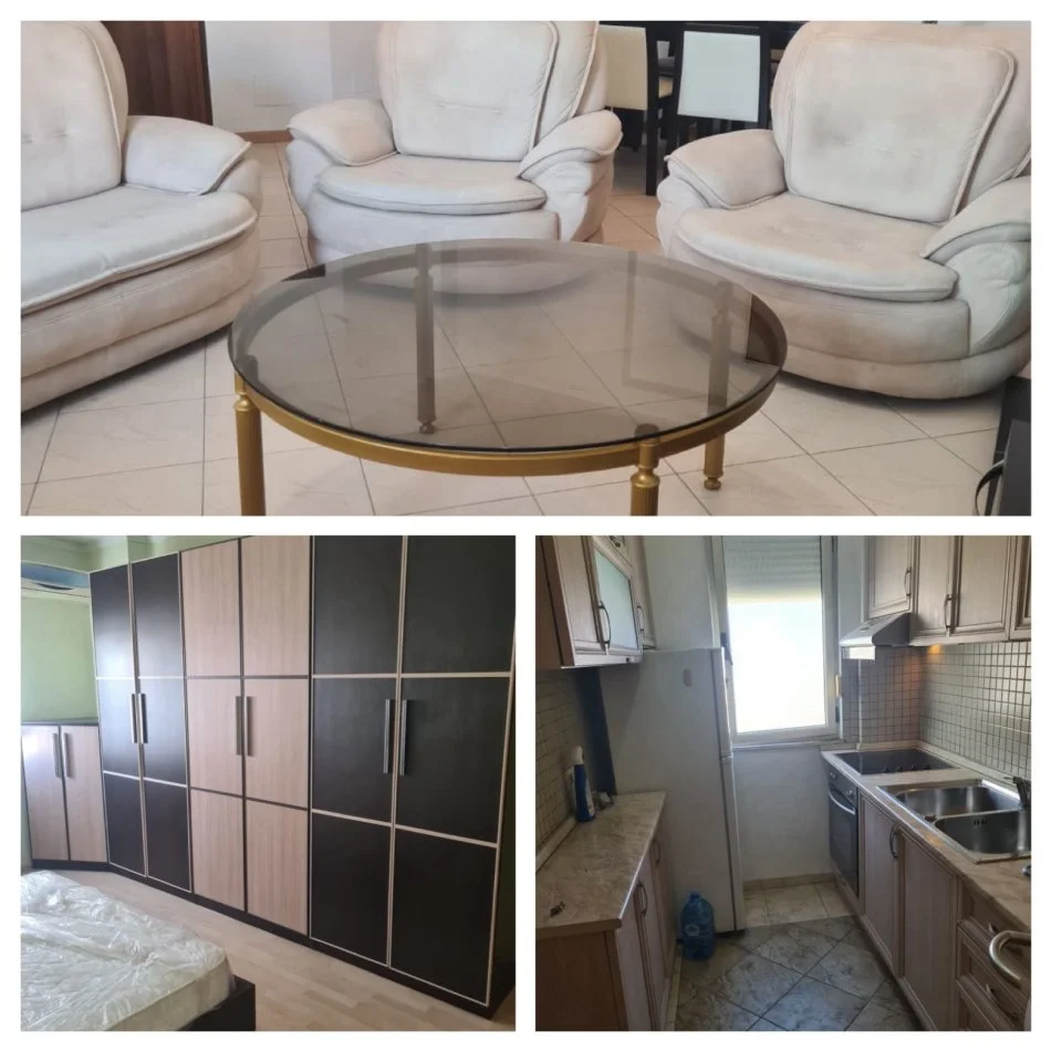 Tirane, jepet me qera apartament 1+1+Ballkon Kati 5, 100 m² 700 € (KOMUNA E PARISIT)