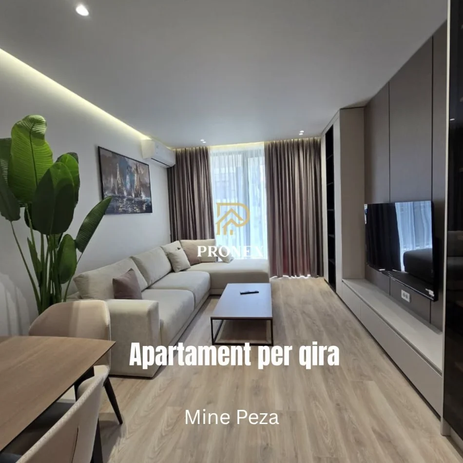 Tirane, jepet me qera apartament 1+1 Kati 1, 122 m² 1.500 € (Mine Peza)