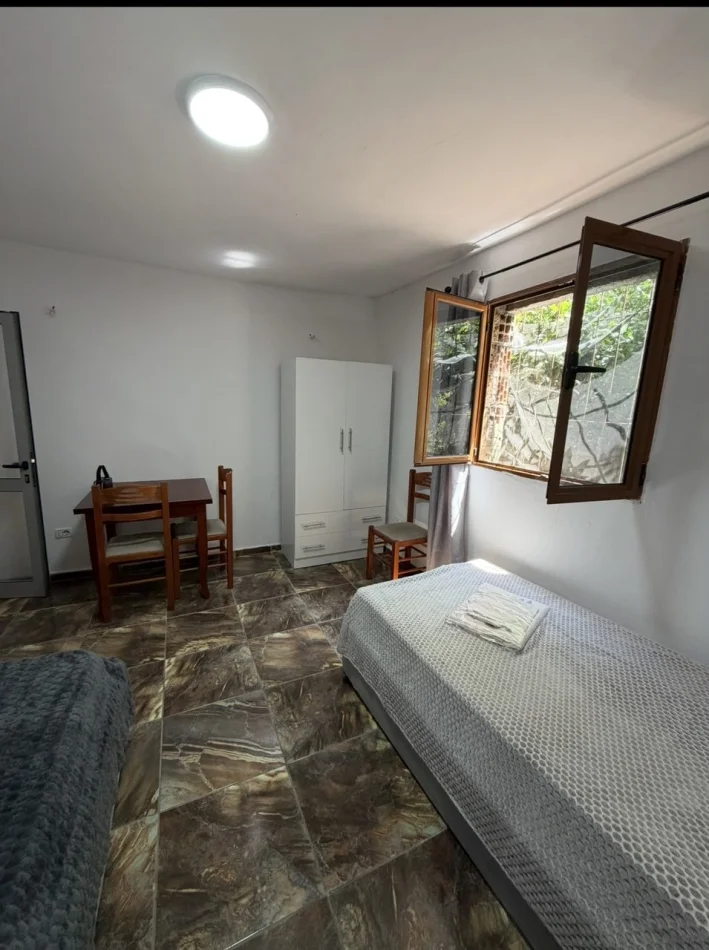 Tirane, jepet me qera apartament 1+1 Kati 1, 40 m² 300 € (Mine Peza)