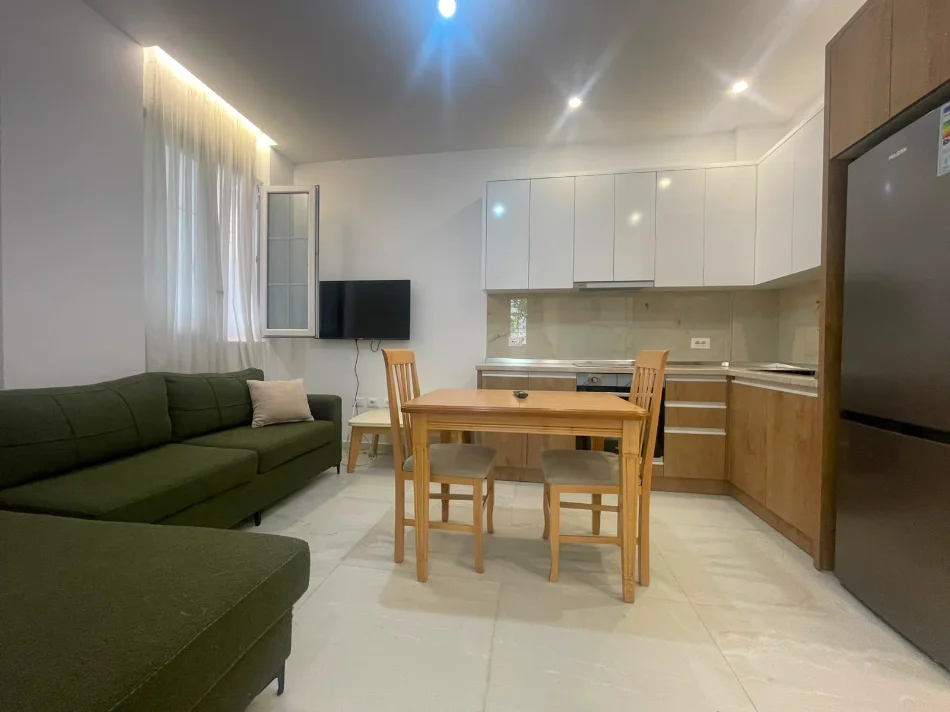 Tirane, jepet me qera apartament 1+1 Kati 1, 50 m² 400 € (Pas Spitalit Amerikan 2/Rr.Selaudin Zorba)