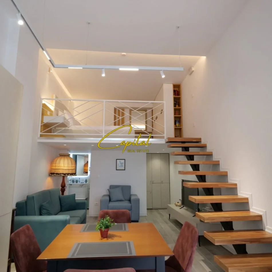Tirane, jepet me qera apartament 1+1 Kati 1, 50 m² 600 € (ALI DEMI)