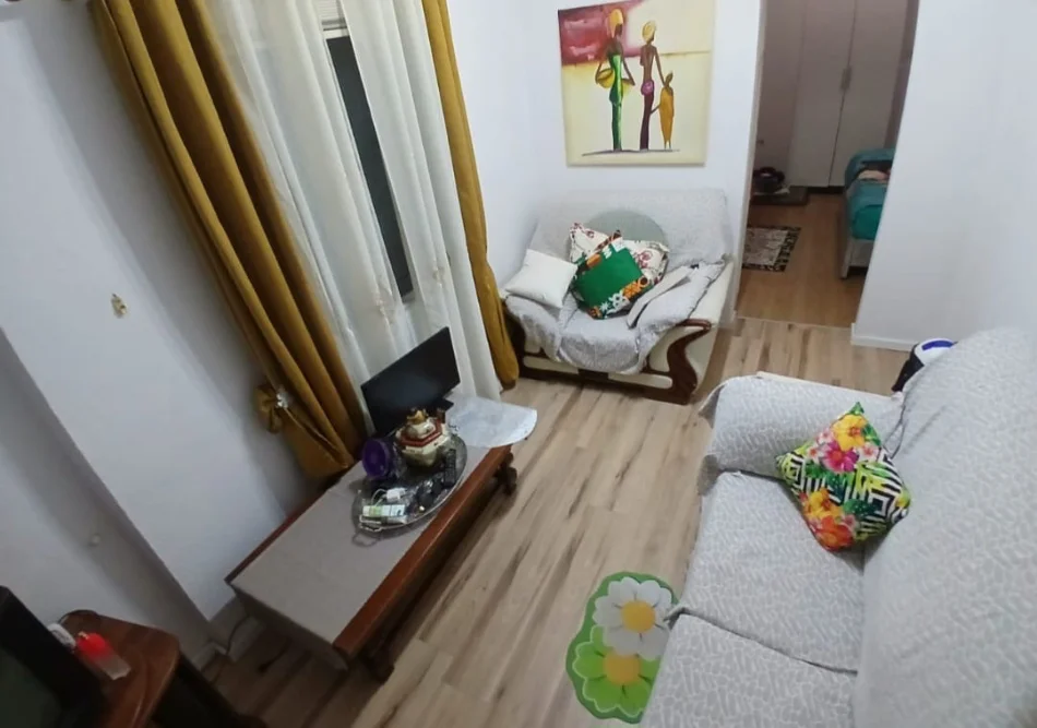 Tirane, jepet me qera apartament 1+1 Kati 1, 60 m² 450 € (Mine Peza)