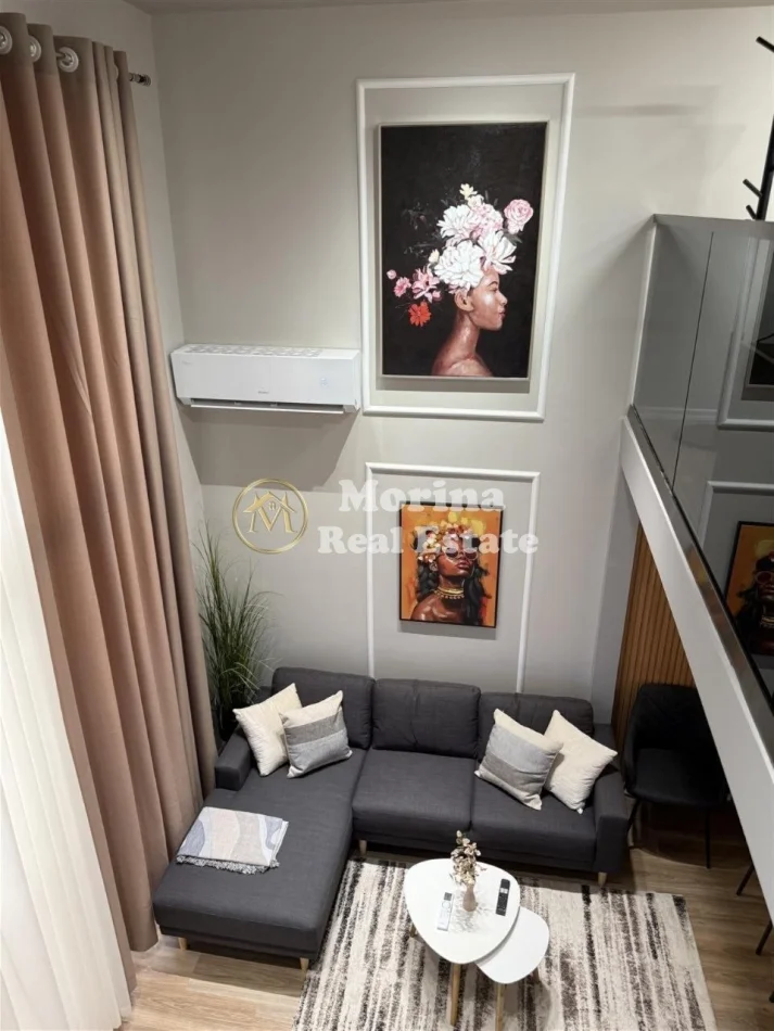 Tirane, jepet me qera apartament 1+1 Kati 1, 70 m² 600 € (Apartamet Duplex Golden Park)