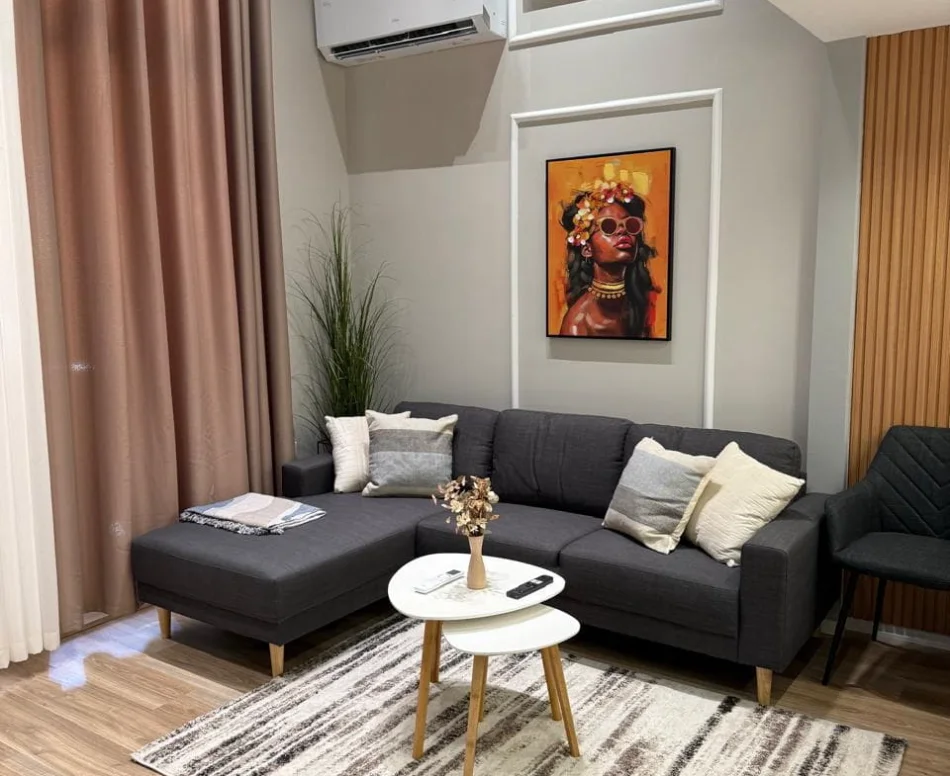 Tirane, jepet me qera apartament 1+1 Kati 1, 70 m² 650 € (Rruga Bedri Karapici)